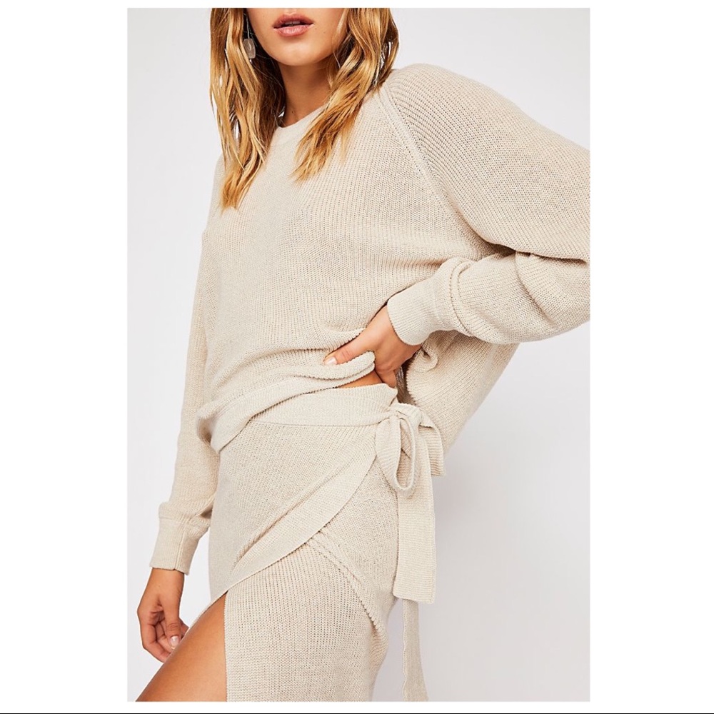 Free People Eyes On You Sweater Set